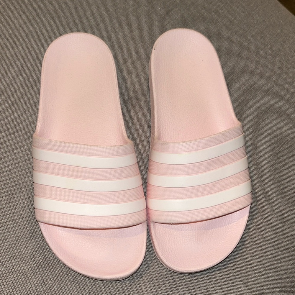 Light Pink Adidas Slide